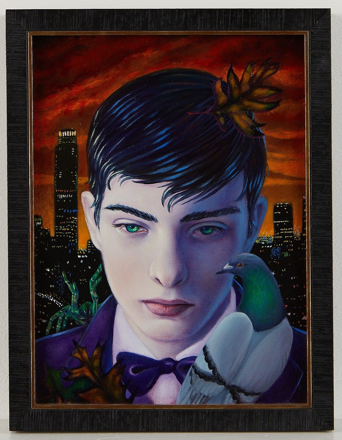 Artwork by Ryan Martin, Ryan Martin "Midnight City" Oil on Canvas 2013, Made of Oil on canvas