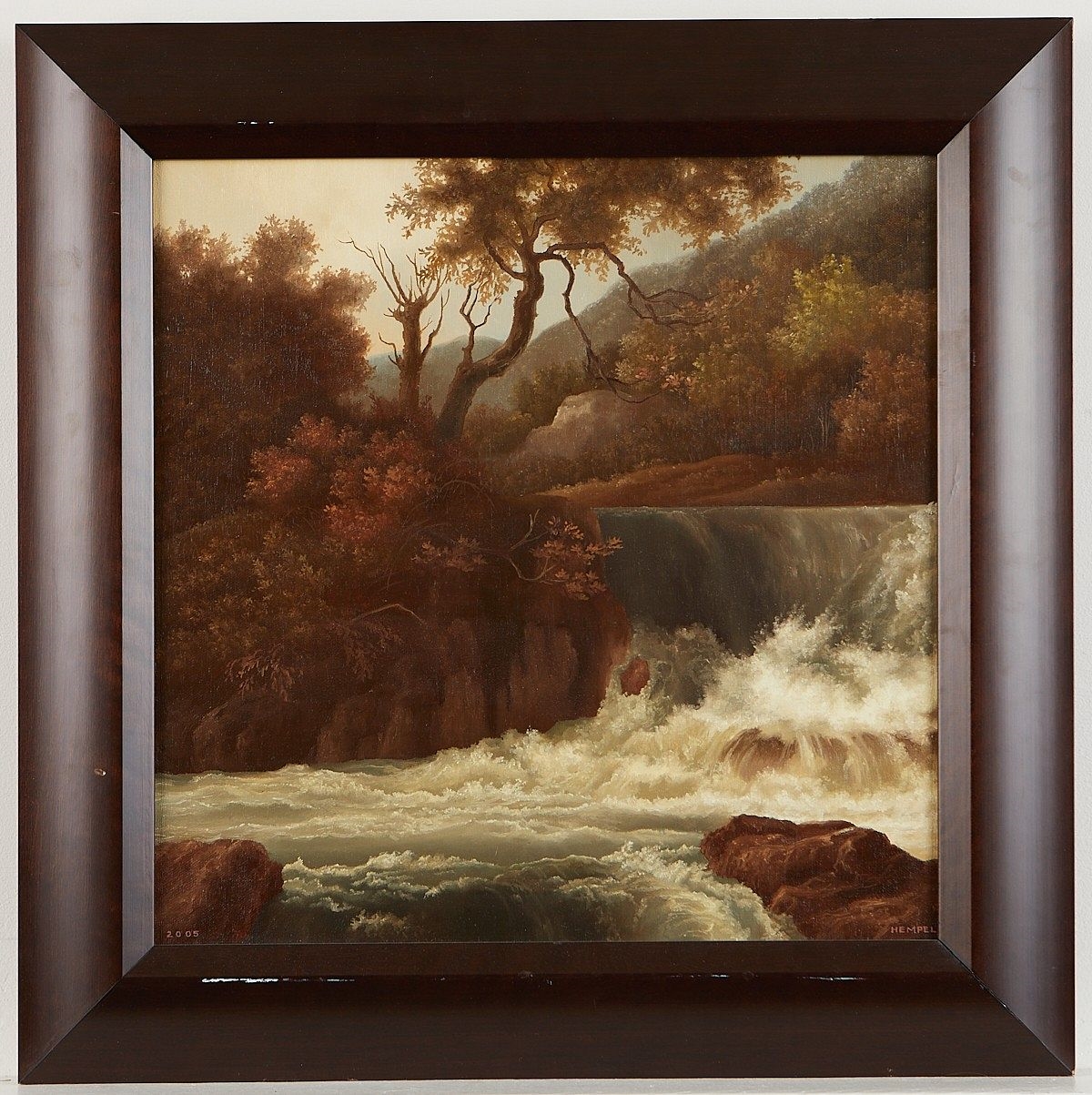 Wes Hempel Wes Hempel Landscape Fragment Painting MutualArt