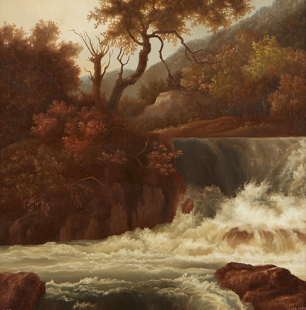 Wes Hempel Wes Hempel Landscape Fragment Painting MutualArt