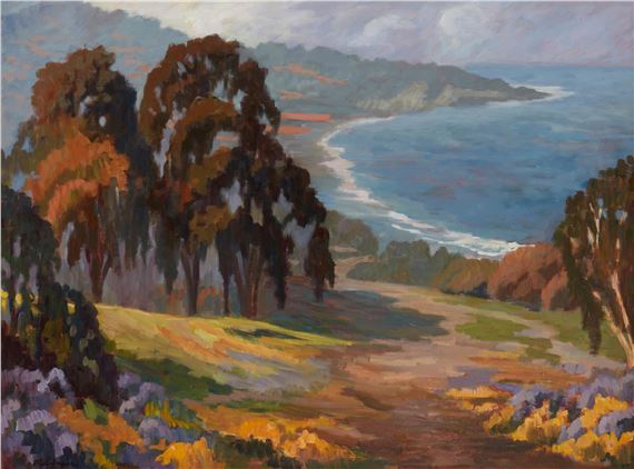 "La Jolla Bay in Spring," by Robert Ferguson, 2004