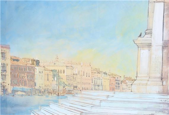 the steps of San Giorgio Maggiore Venice