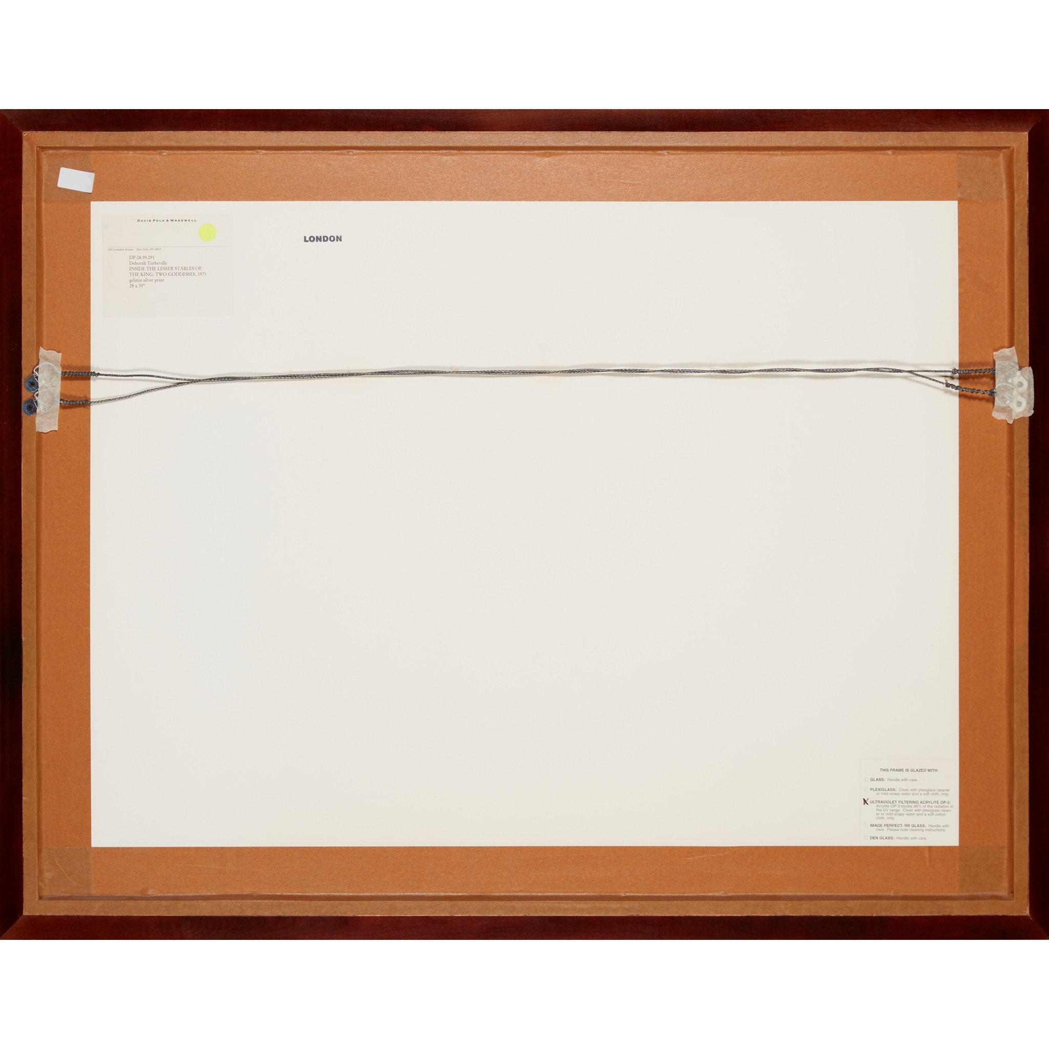 Deborah Turbeville INSIDE THE LESSER STABLES OF THE KING, TWO