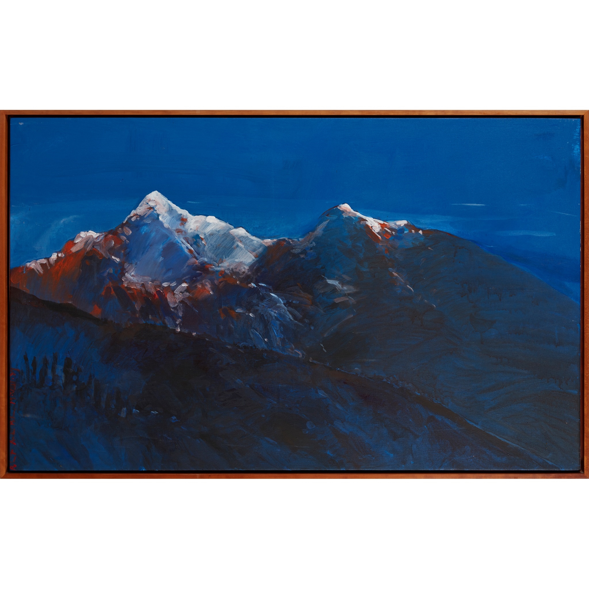 Artwork by Robert Andrew Parker, DHULGAGARI - 1989, Made of oil on canvas