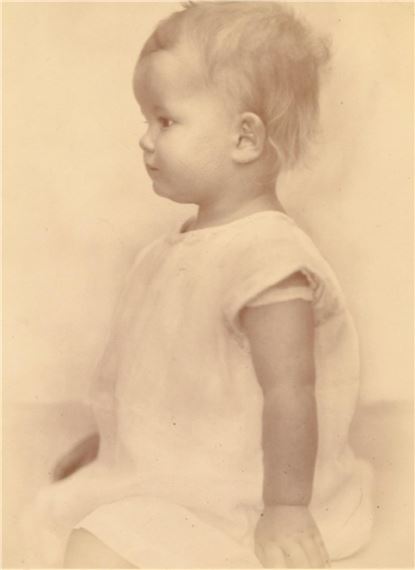 Fünf Photographien eines weiblichen Babys by Erna Lendvai-Dircksen, um 1930