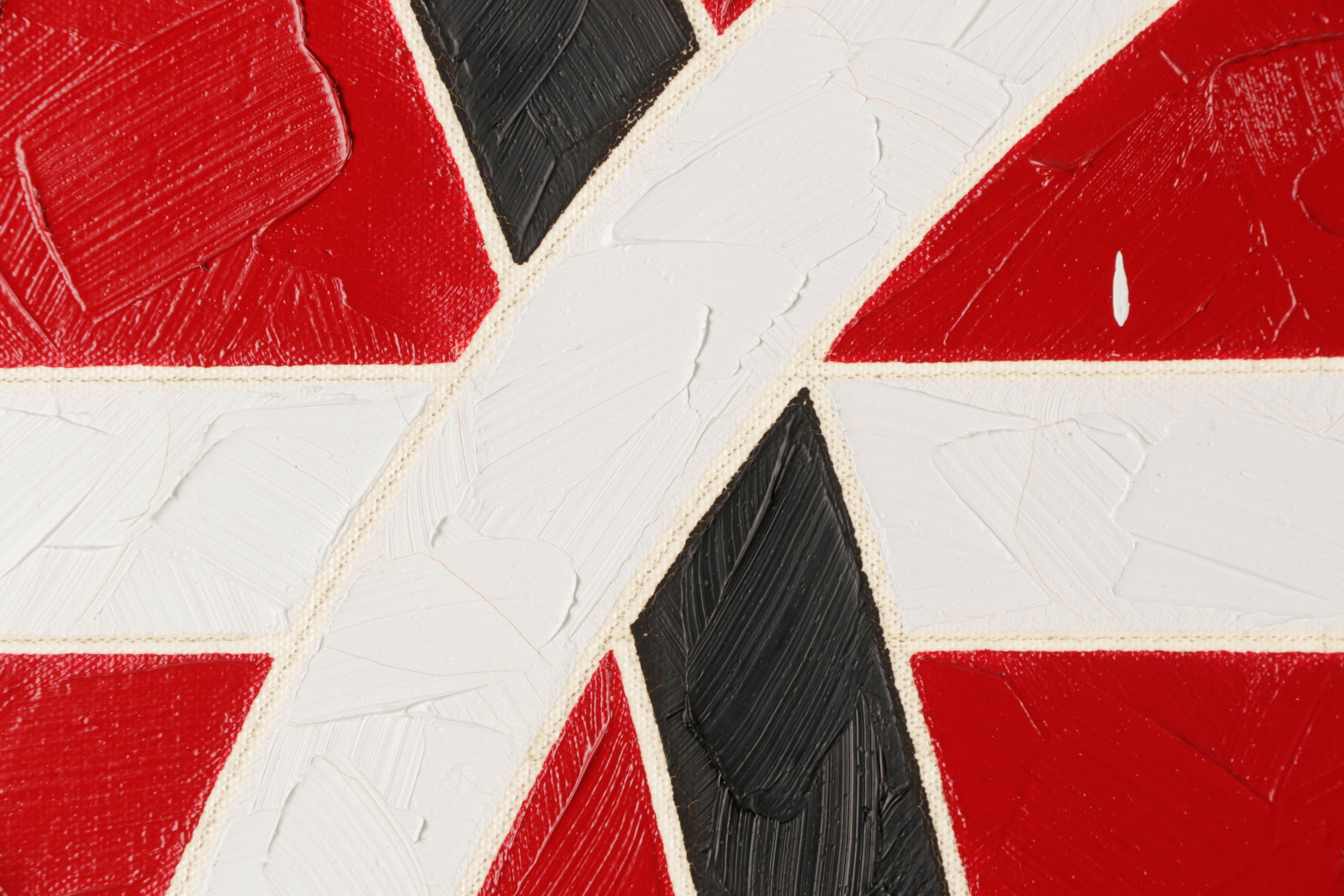 Artwork by Valerie Jaudon, Valerie Jaudon, "Elevation"-1989, Oil on Canvas, Made of Oil on Canvas