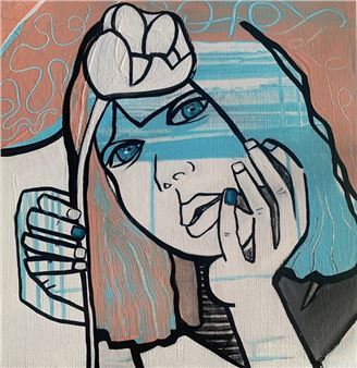 Veronique Cauchefer: Parisian Girls - Helwaser Gallery