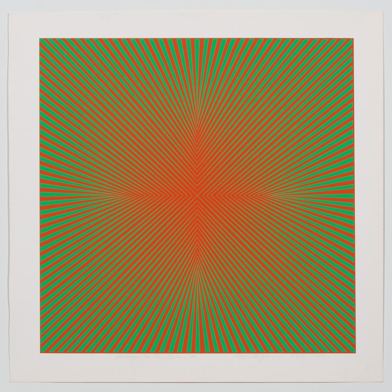 Roy Ahlgren 3 Roy Ahlgren Optic Art Unframed Geometric Prints MutualArt