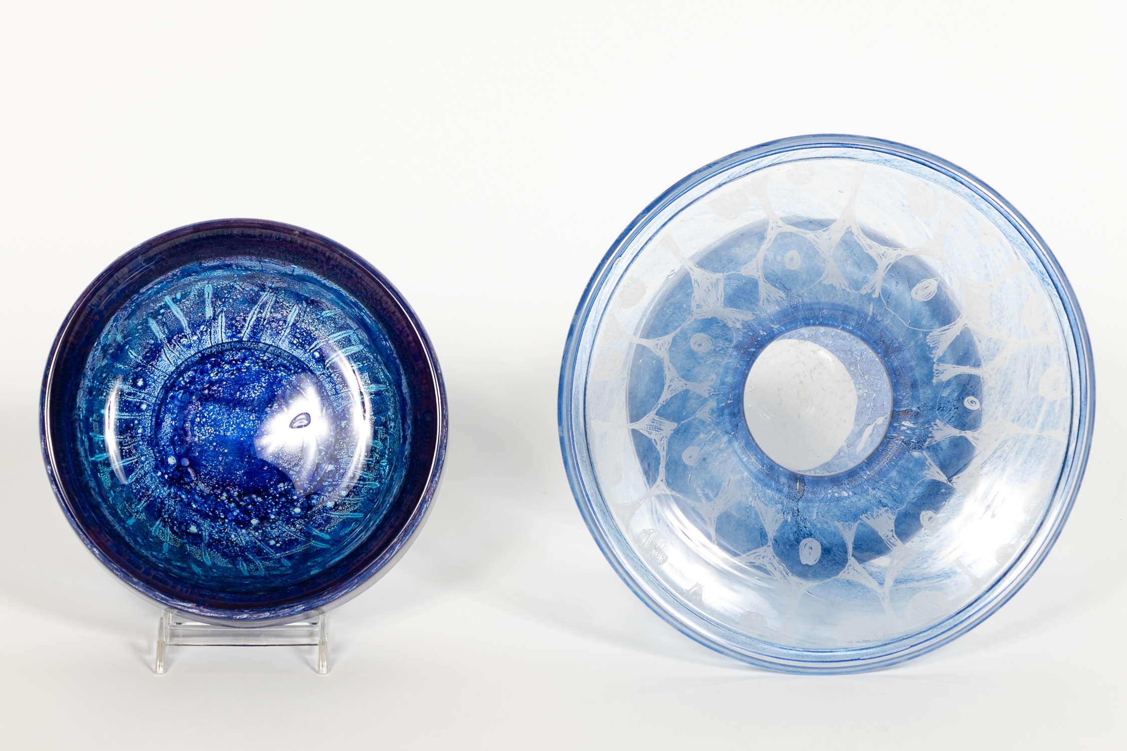 Goran Warff | Warff for Kosta Boda Art Glass Vase & Bowl | MutualArt
