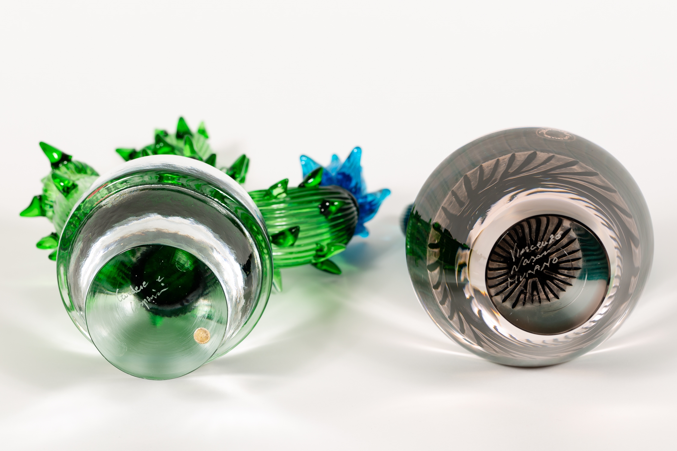 murano-two-murano-glass-cactus-sculpture-mutualart