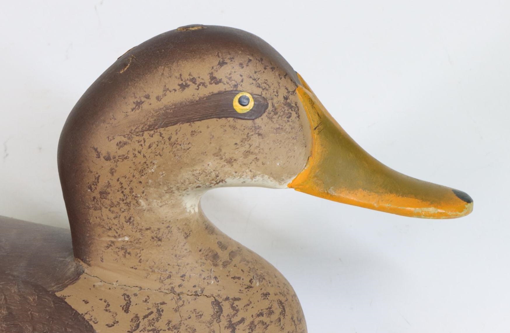 Robert Madison Mitchell painted wood duck decoys MutualArt