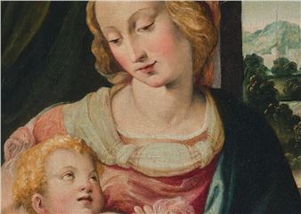 Francesco Brina: Madonna And Child - LNMM, Art Museum Riga Bourse