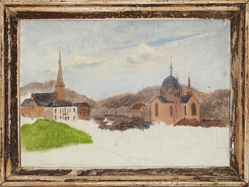Thorald Laessøe | A sketch for a church | MutualArt