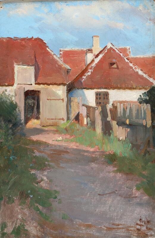 Erik Ludvig Henningsen | Houses in Troense | MutualArt