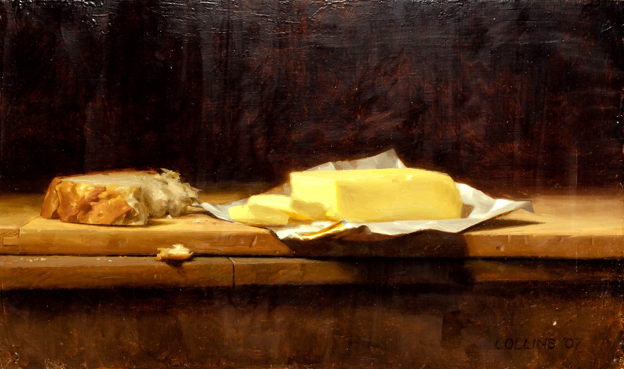 Jacob Collins | Butter with Bread (2007) | MutualArt