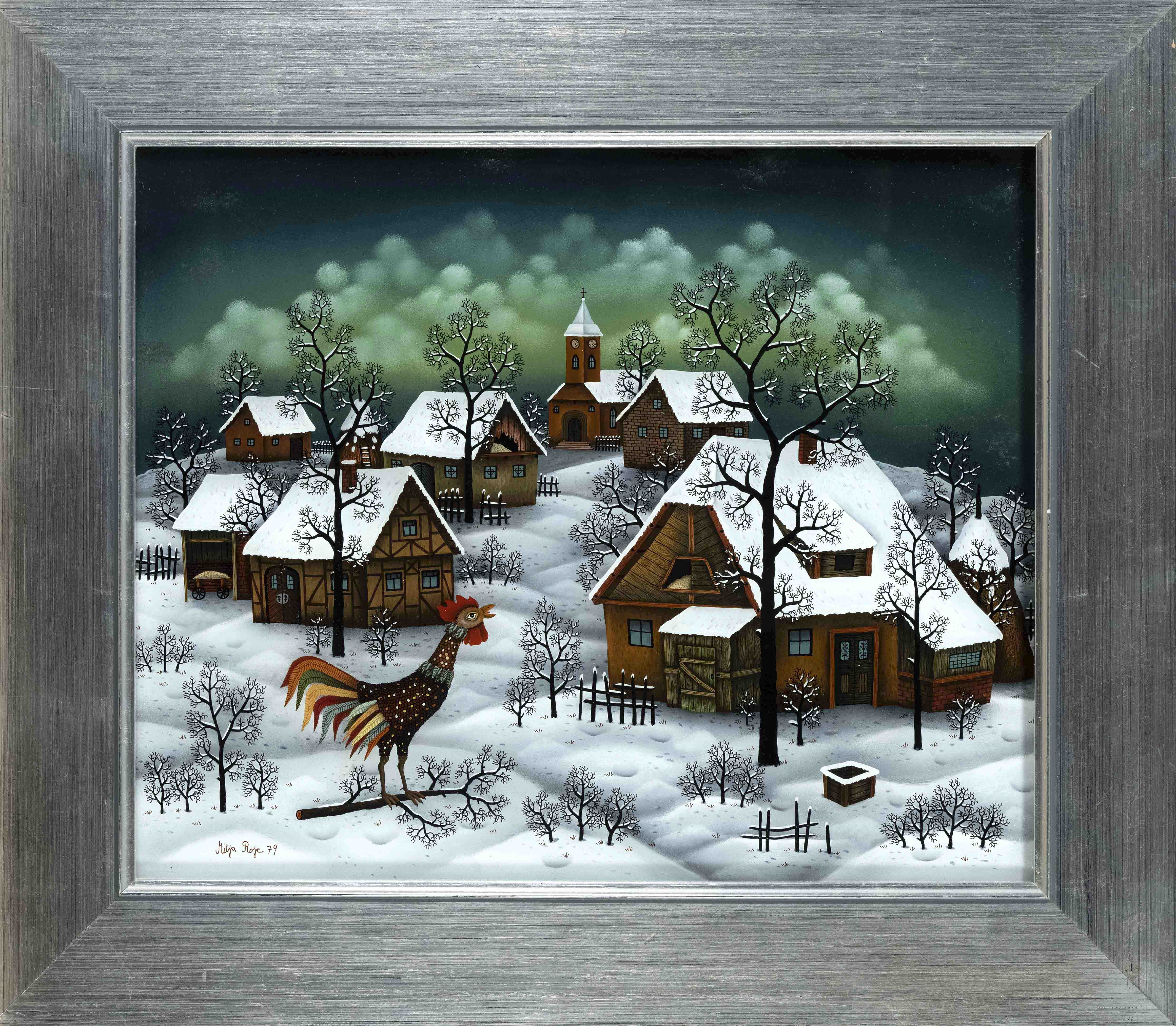 Mitja Rojc | Slovenian artist of the Naive School | MutualArt