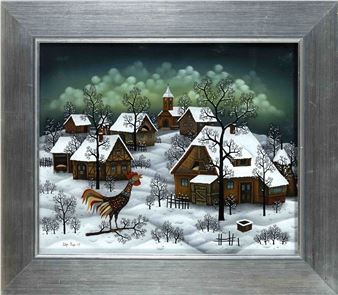 Slovenian artist of the Naive School - Mitja Rojc