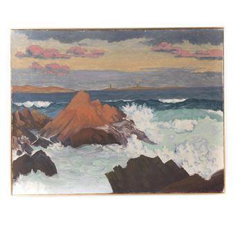Crashing Waves - Carl R. Saxild