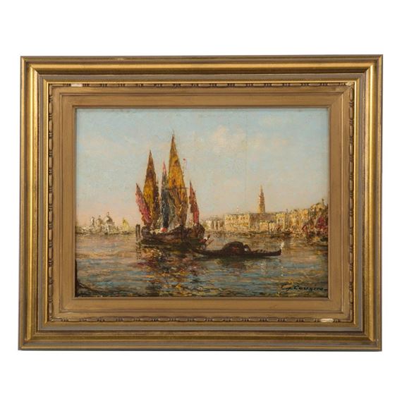 View of Venice by Charles Eugène Cousin