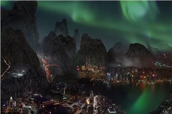 Yang Yongliang: Vanishing Landscape - Sullivan+Strumpf, Singapore