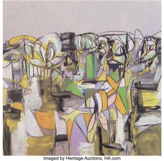 George Condo | Nude Homeless Drinker (1999) | MutualArt