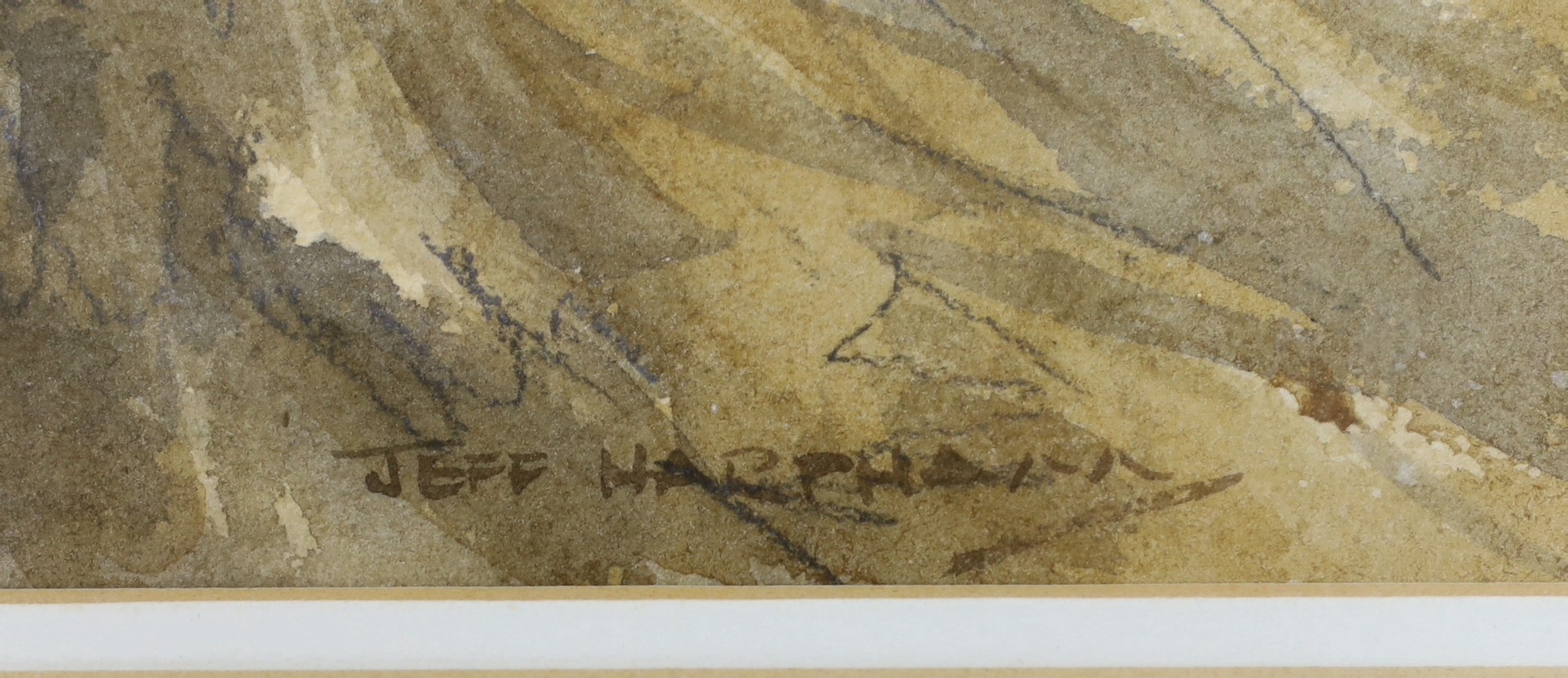 Artwork by Jeff Harpham, watercolour, Made of watercolour