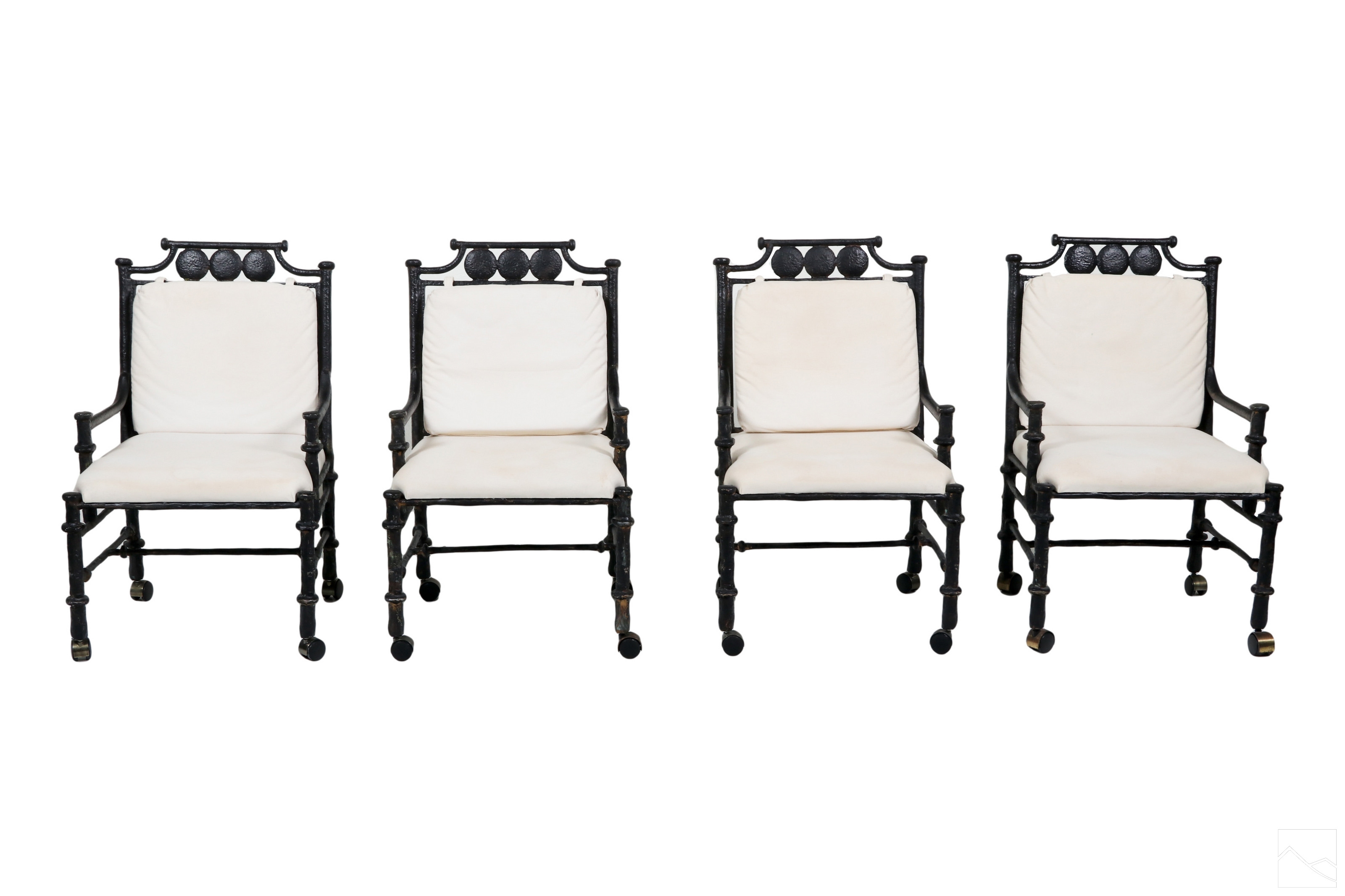 Diego Modern Iron Table & Chairs SET style of