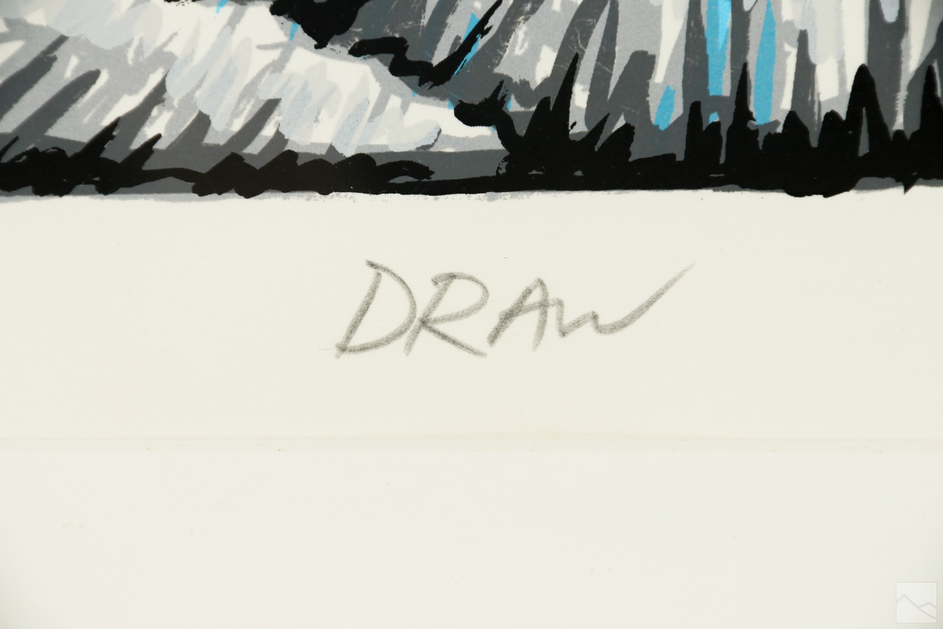 Artwork by Paul Botello, Draw., Made of Screenprint