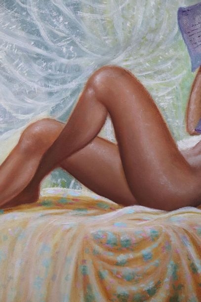 Artwork by Raoul Giordan, Tendre missive