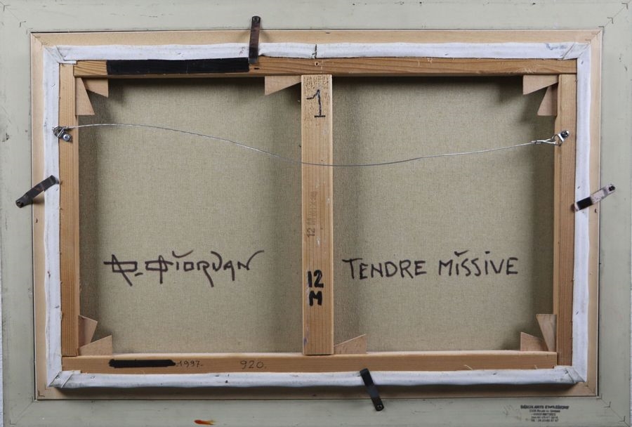 Artwork by Raoul Giordan, Tendre missive