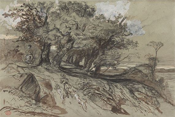 Into the Woods: French Drawings and Photographs from the Karen B. Cohen Gift - The Morgan Library & Museum
