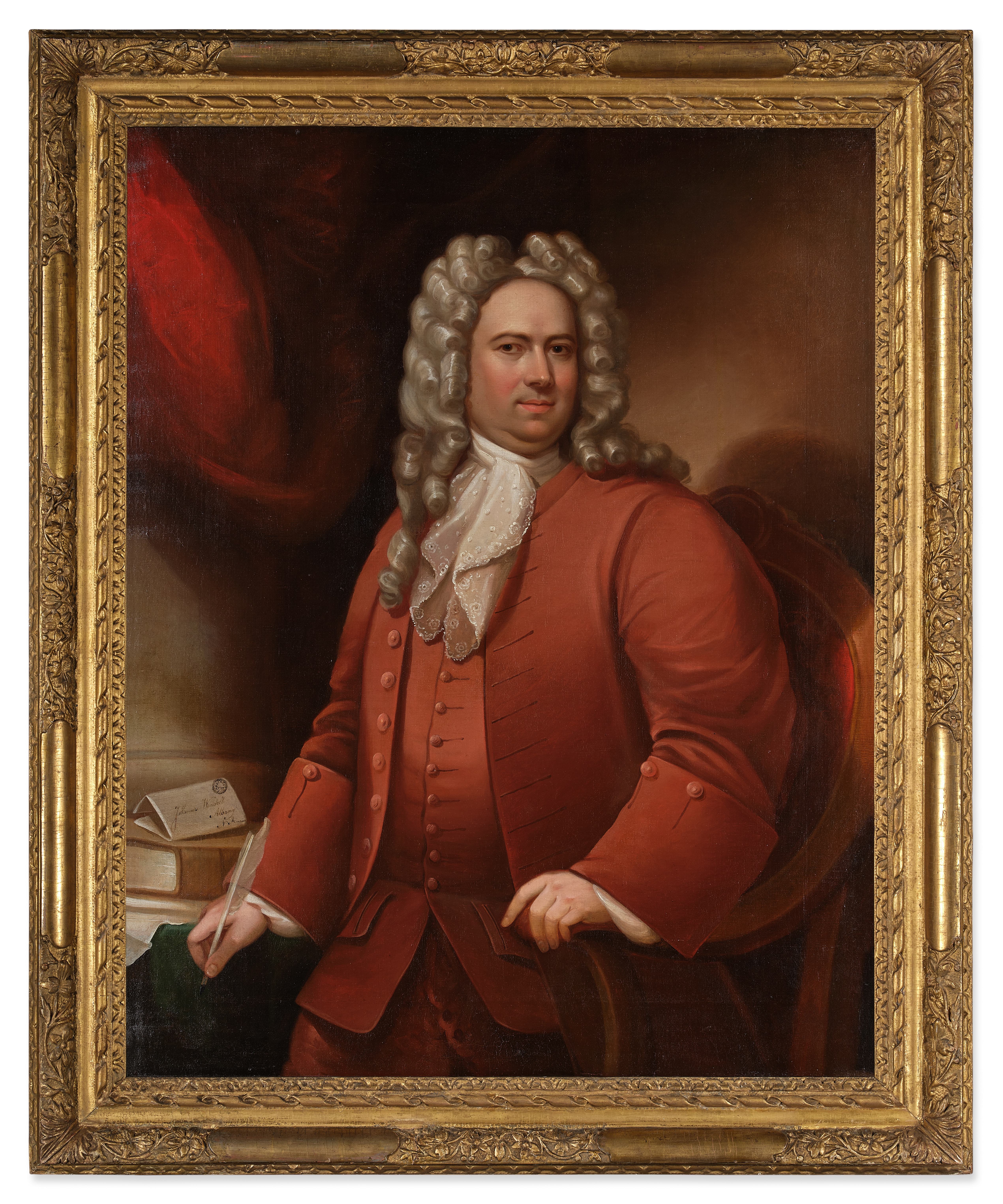 Artwork by American School, 18th Century, Johannes Wendell, Made of oil on canvas