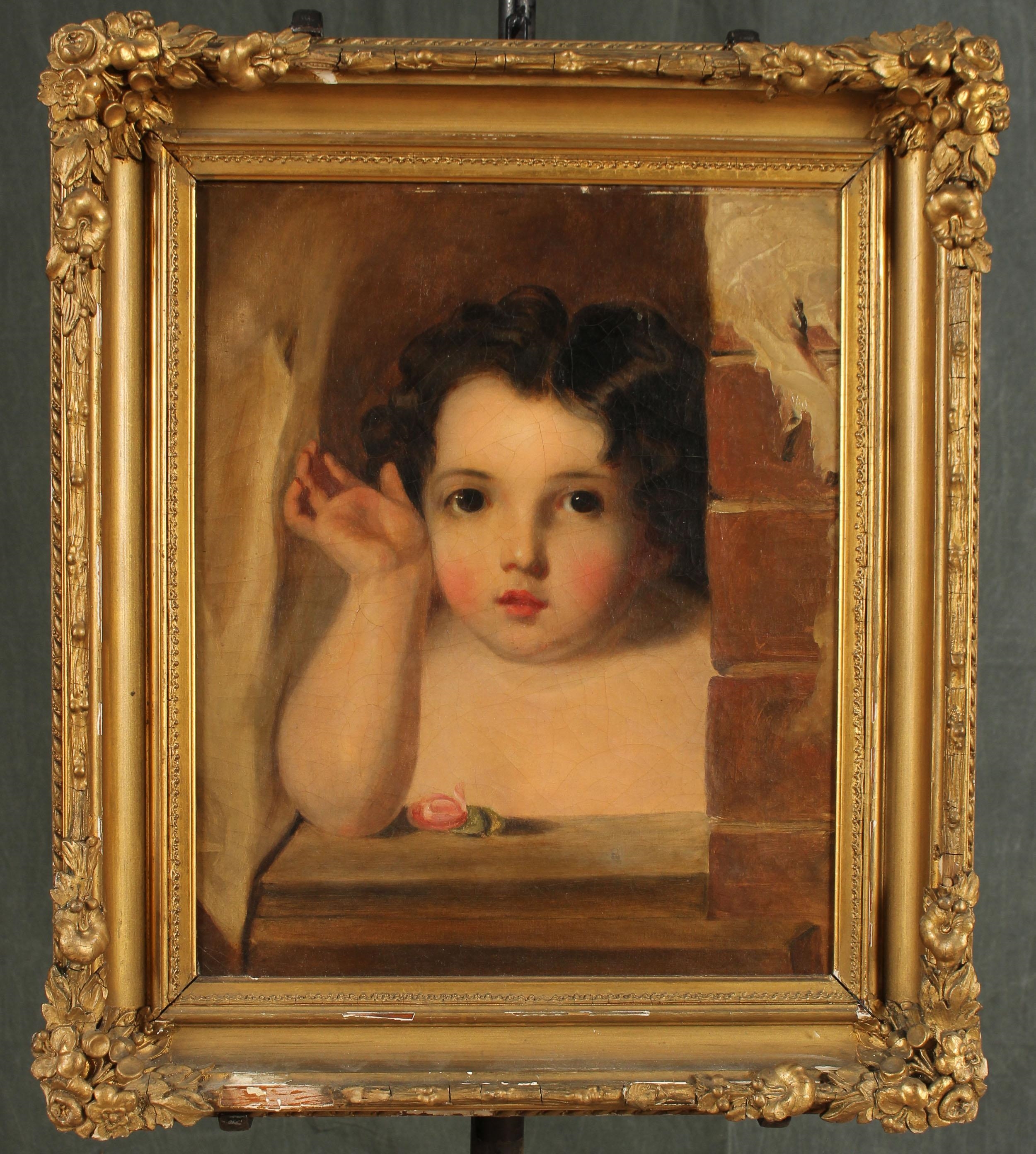 Thomas Sully | IN THE MANNER OF THOMAS SULLY, GIRL AT THE WINDOW ...