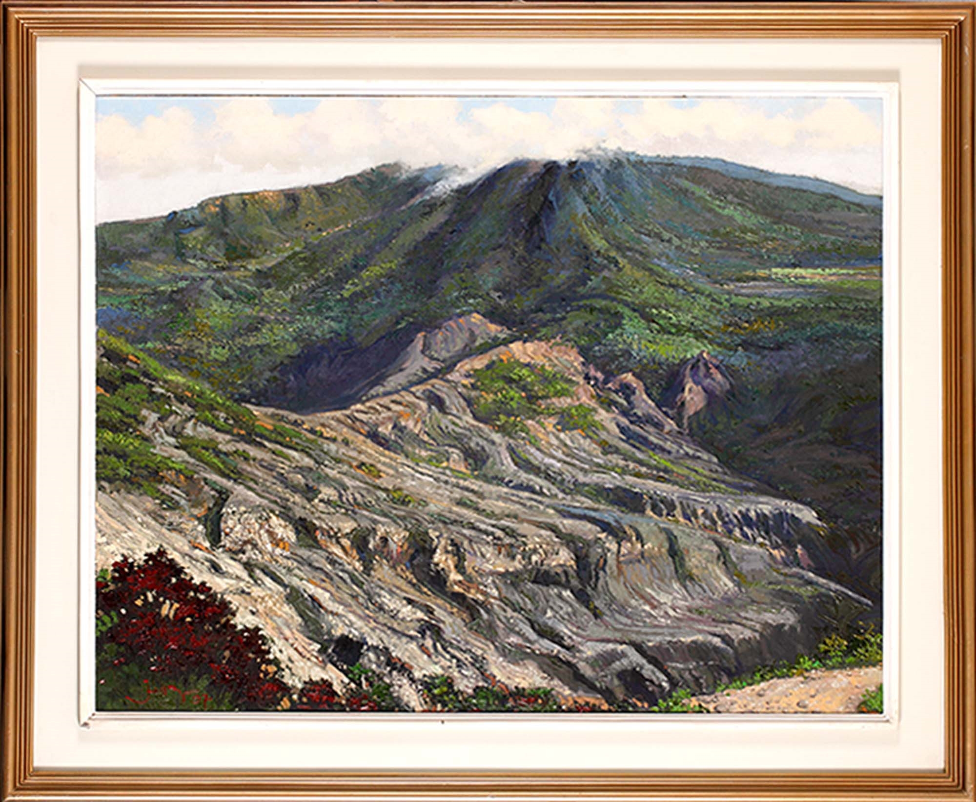 Artwork by Yap Hian Tjay, Pegunungan, 1997, Made of Oil on canvas