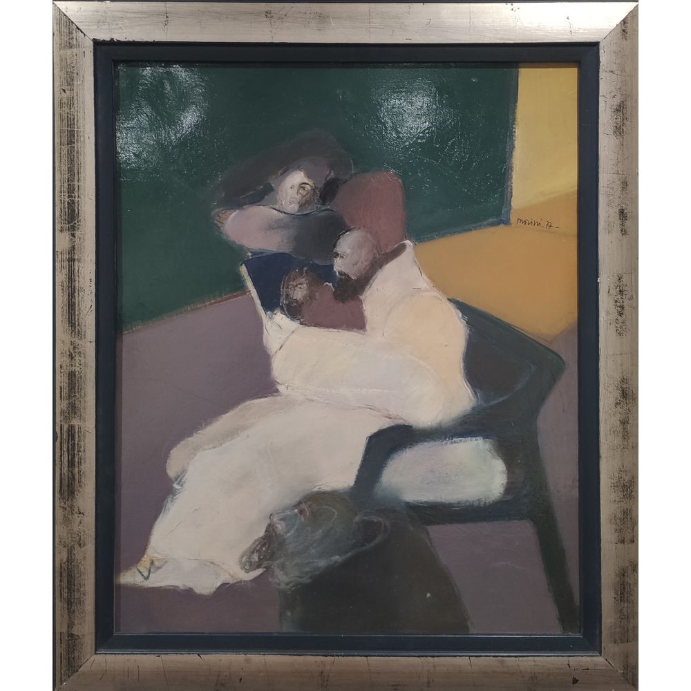 Claude Morini MORINI Claude (1939 1982)Huile sur toileL
