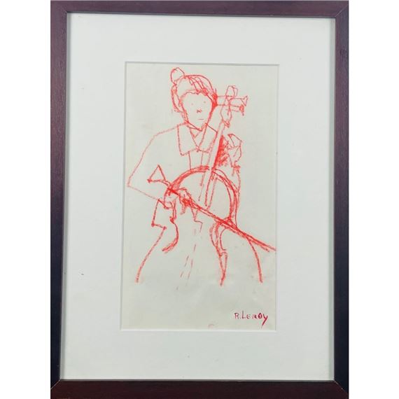 Le violoniste by Antoon van Welie on