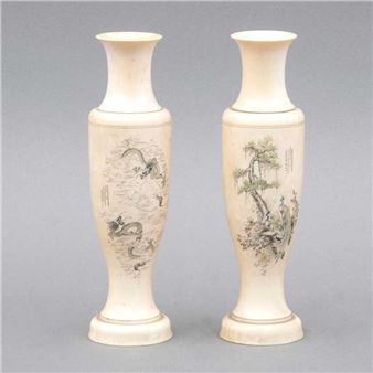 PAR DE VIOLETEROS - Feng Shao Xia