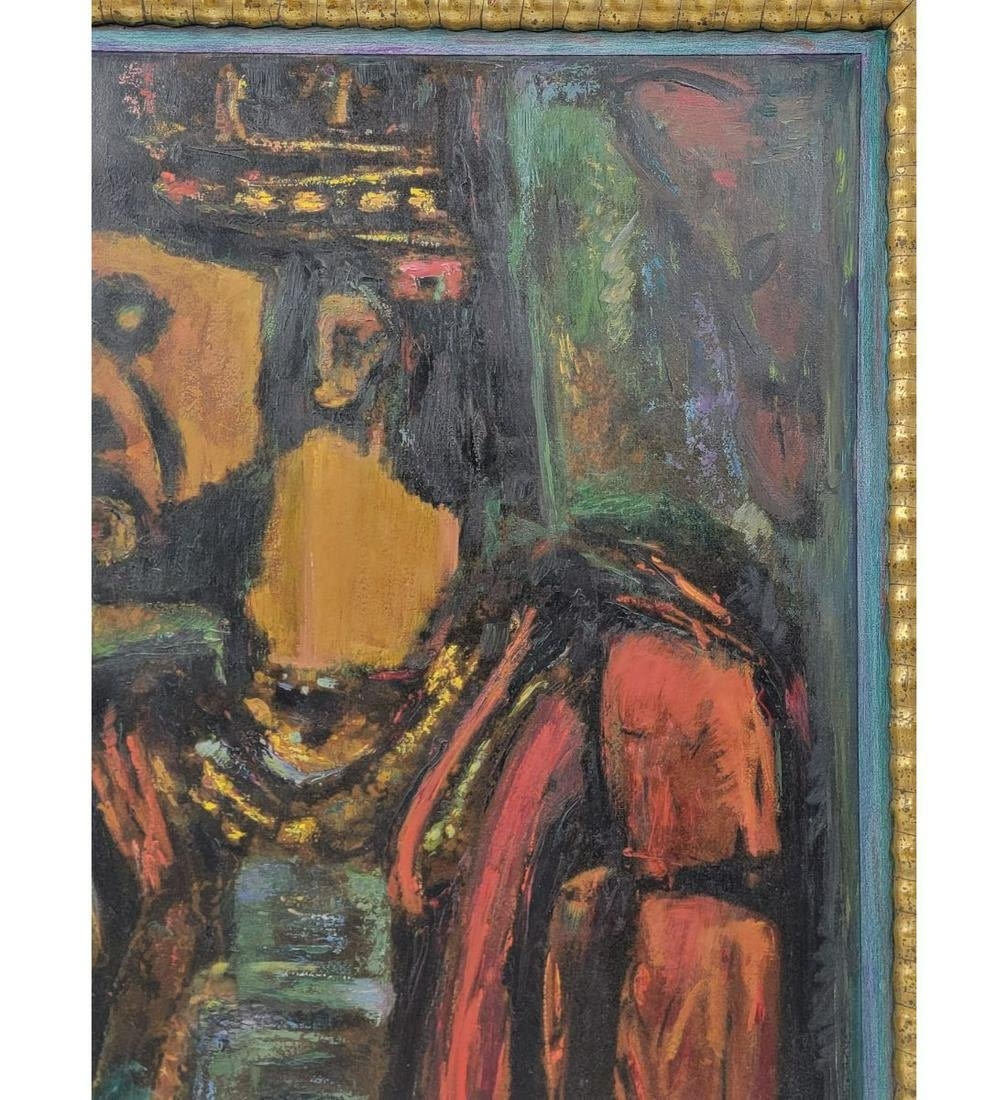 Georges Rouault | French-Georges Rouault 1871-1958 The Old King Painted ...
