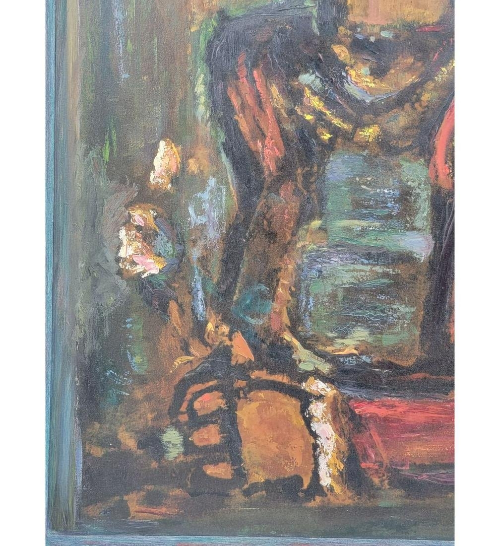 Georges Rouault | French-Georges Rouault 1871-1958 The Old King Painted ...