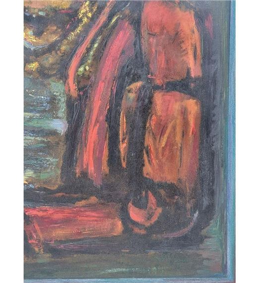 Georges Rouault | French-Georges Rouault 1871-1958 The Old King Painted ...