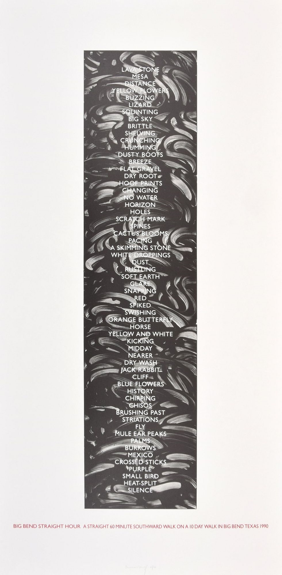 Richard Long | Mississippi Mud (1991) | MutualArt