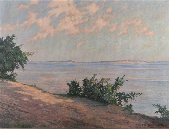 auf der Insel Vilm by Hugo Eichler