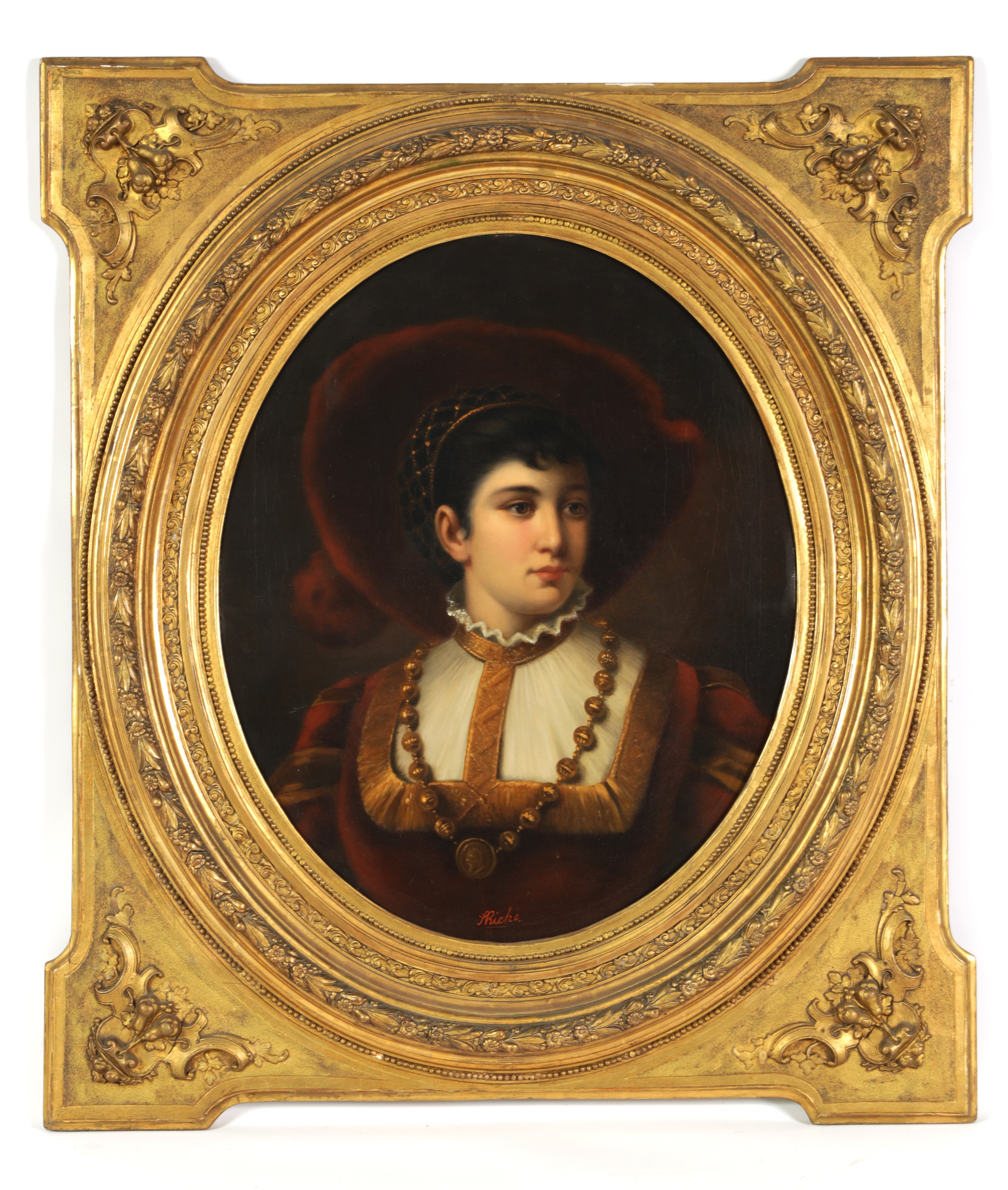 Adèle Riché | PORTRAIT OF A YOUNG LADY | MutualArt