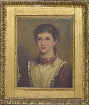 - portrait of Maria Theresa Lister - Fanny Sutherland