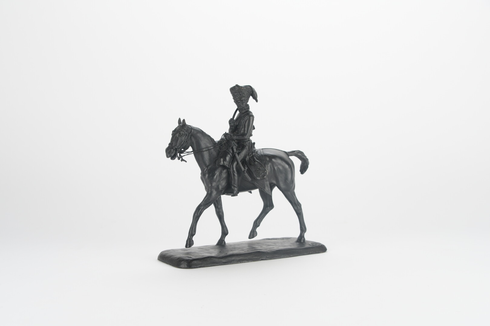 Soldat De Plomb 7e Hussard à Cheval - Figurine Claude Alexandre - 54mm - Premier Empire