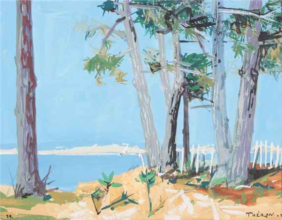 View of the Basin by Pierre Theron, 1947