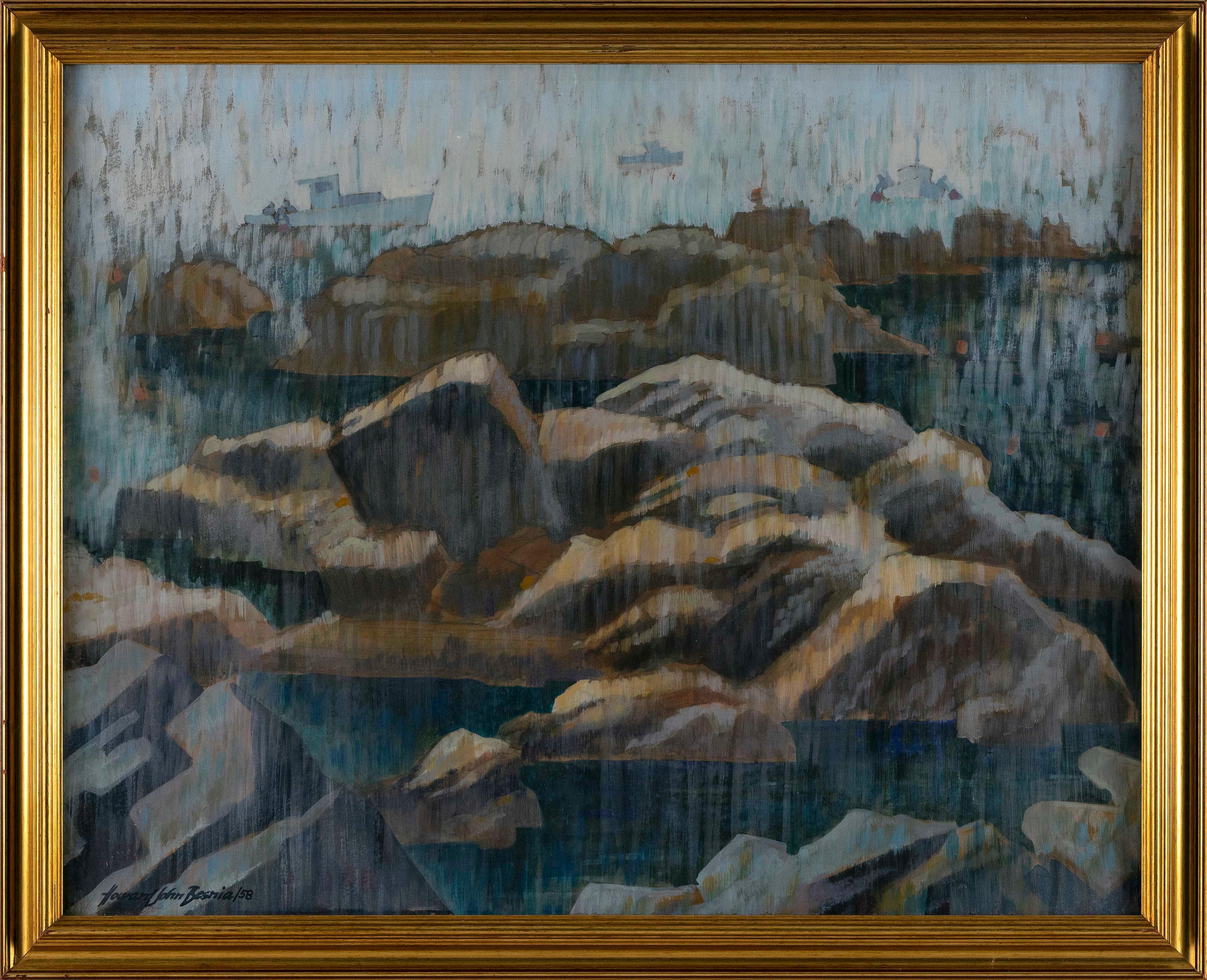 Artwork by Howard John Besnia, " "., Made of Watercolor on paper