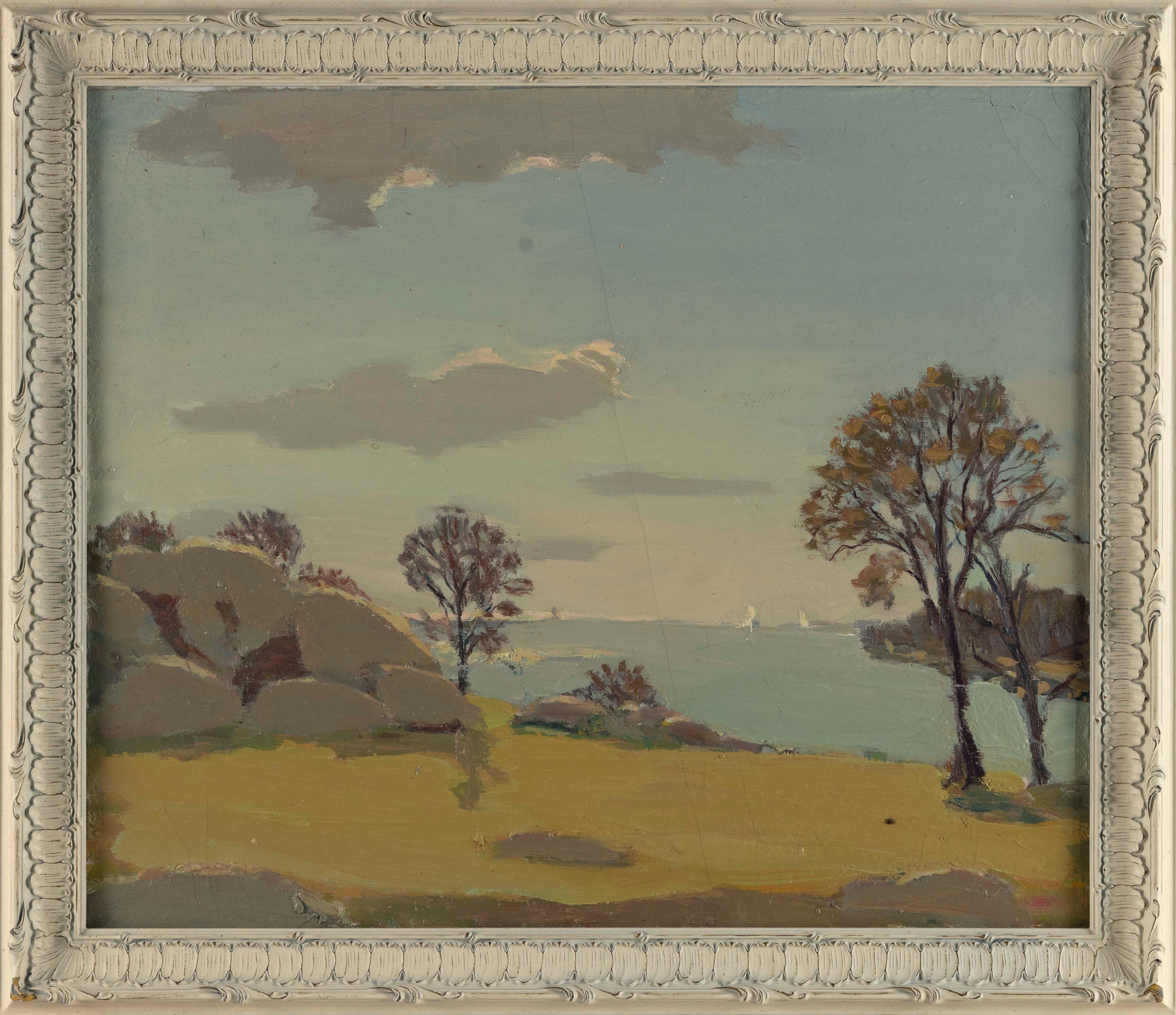 Joseph Rimini | North Shore coastal scene. | MutualArt