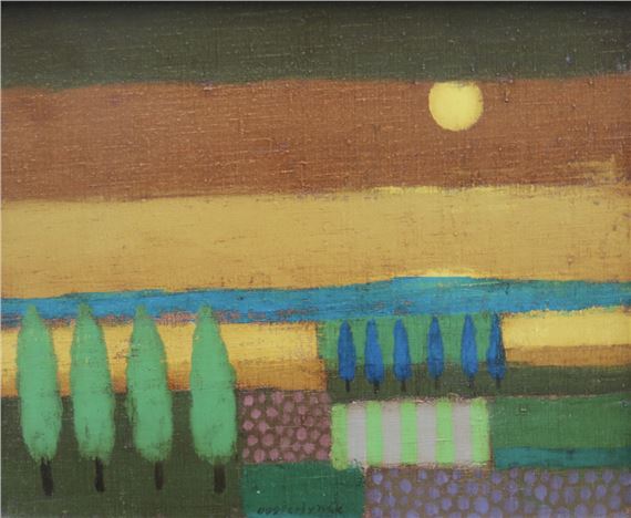 Landscape by Jean Oosterlynck