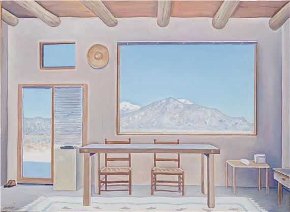 Mountain Cabin, New Mexico by Sam Minot, 1994