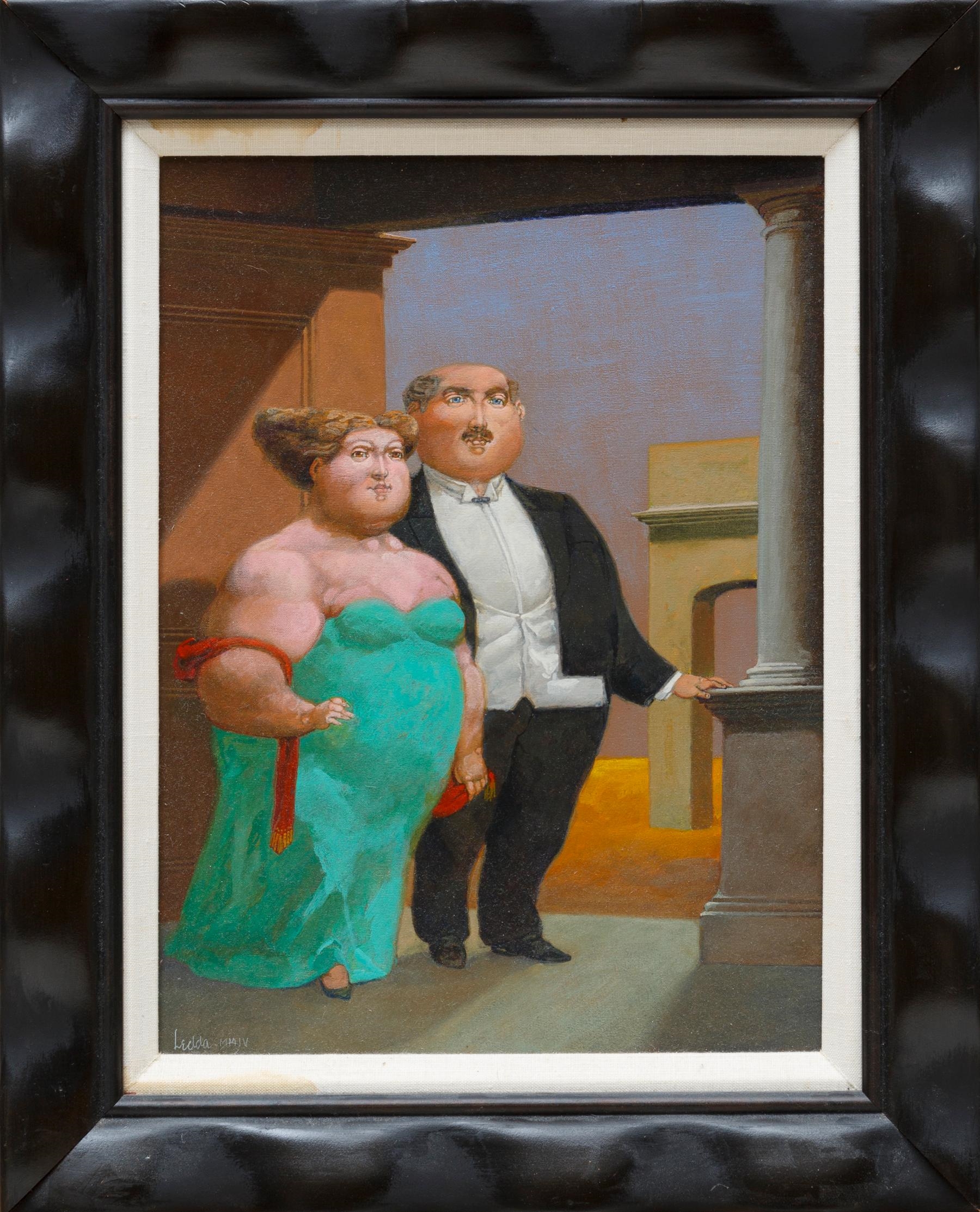 Artwork by Carlos Jose Ledda, Adagio II, Made of oils on canvas